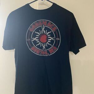 Godsmack "1995 Boston" Dark Blue T-Shirt. Men's Medium